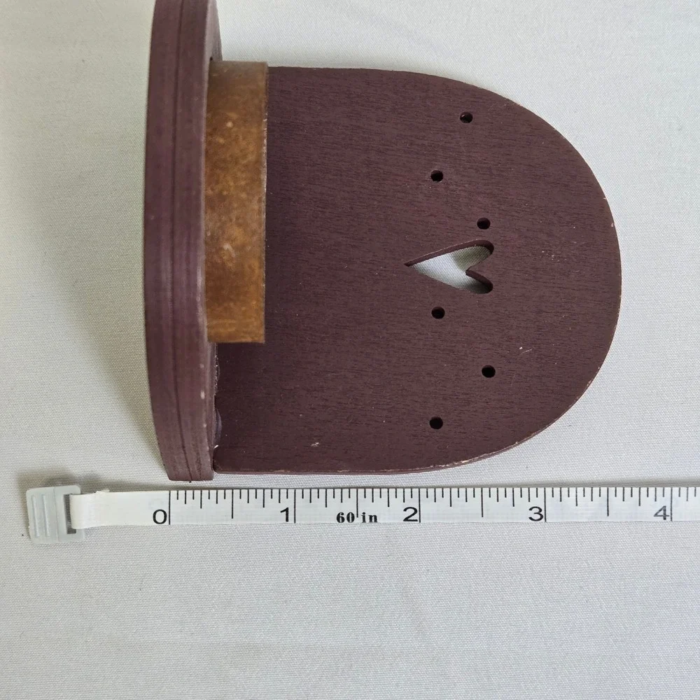 Hearthside Collection Wooden Tealight Candle Holder, My Heart Belongs To Grandma